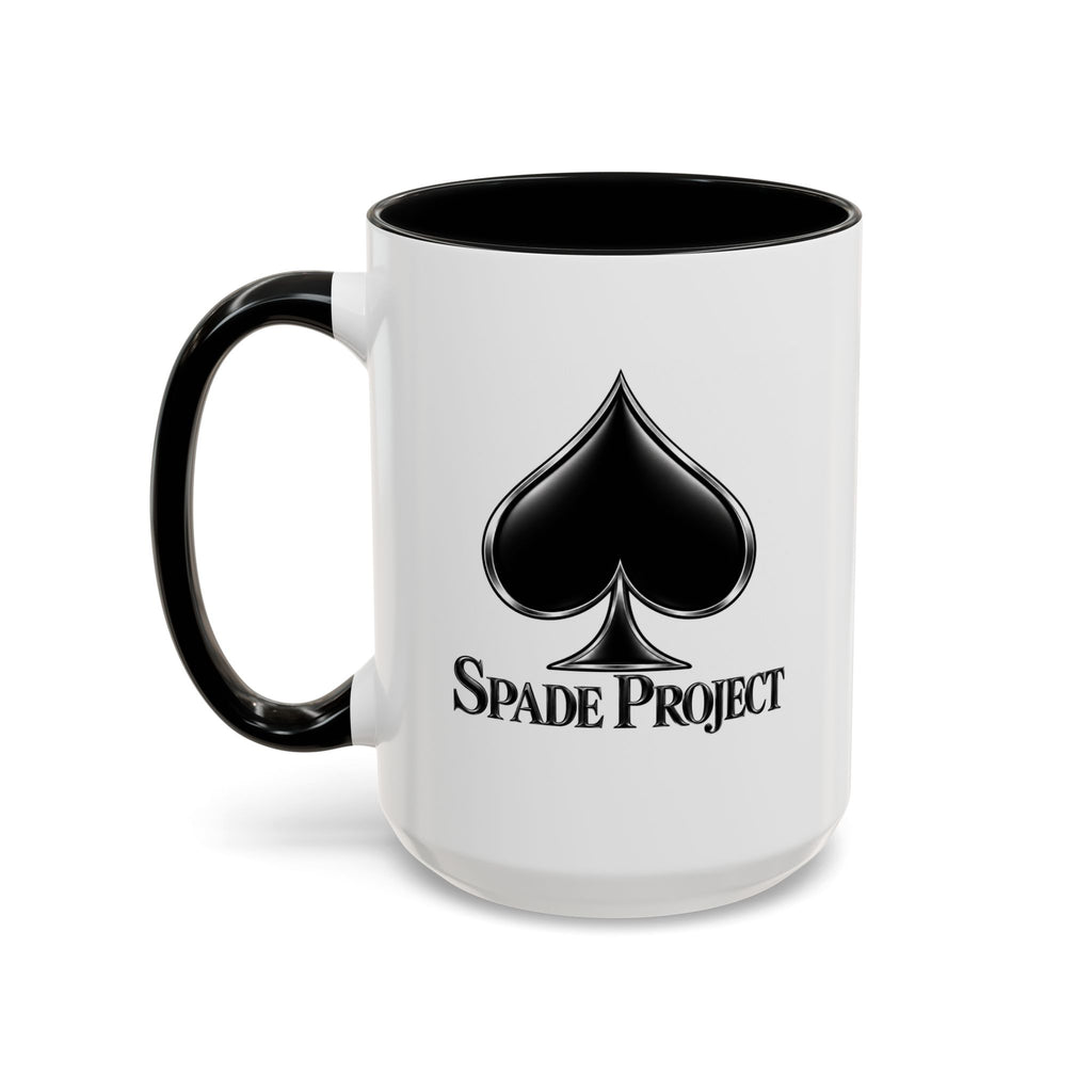 Spade Project Accent Coffee Mug – 11 oz & 15 oz