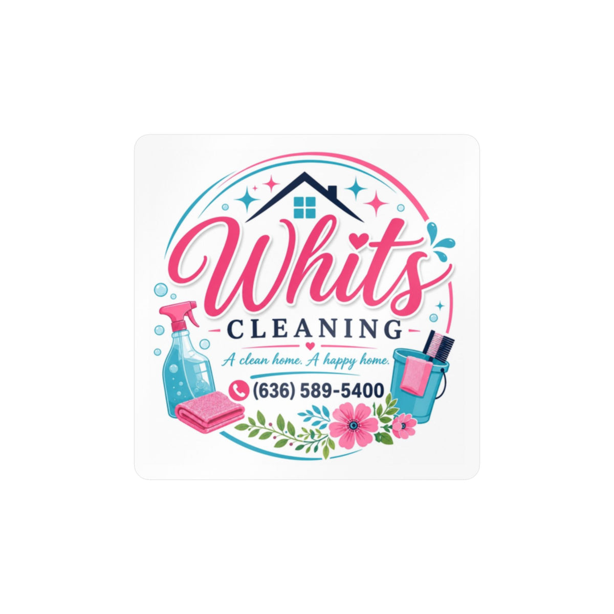 Vinyl Kiss-Cut Decal – Design 2