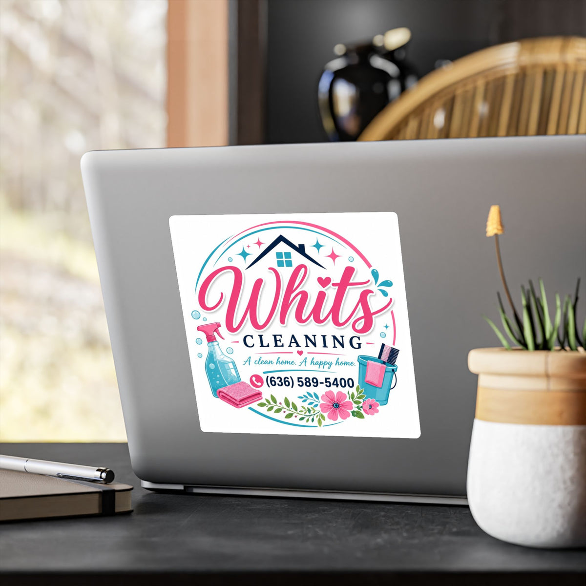 Vinyl Kiss-Cut Decal – Design 2