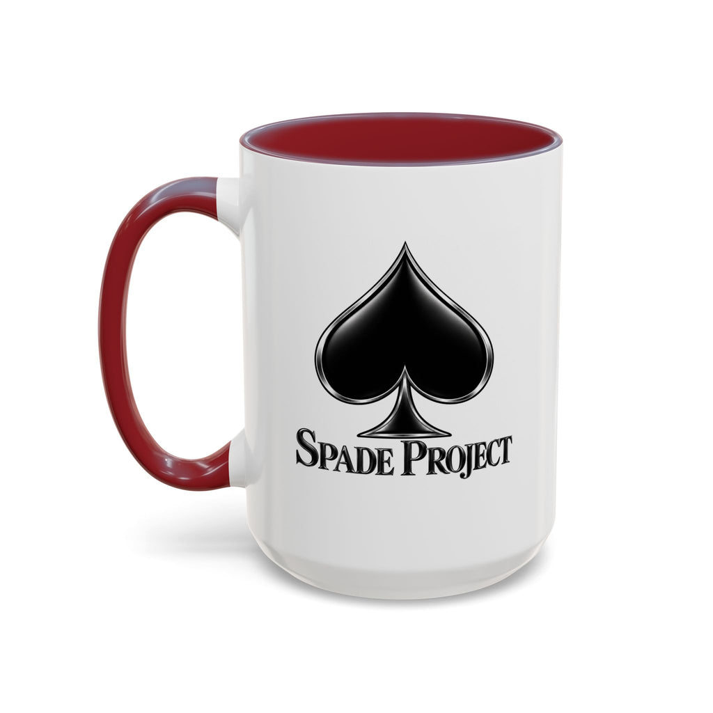 Spade Project Accent Coffee Mug – 11 oz & 15 oz