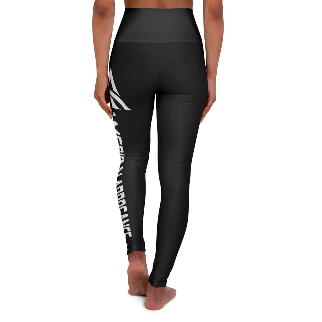 High Waisted Yoga Leggings (AOP)