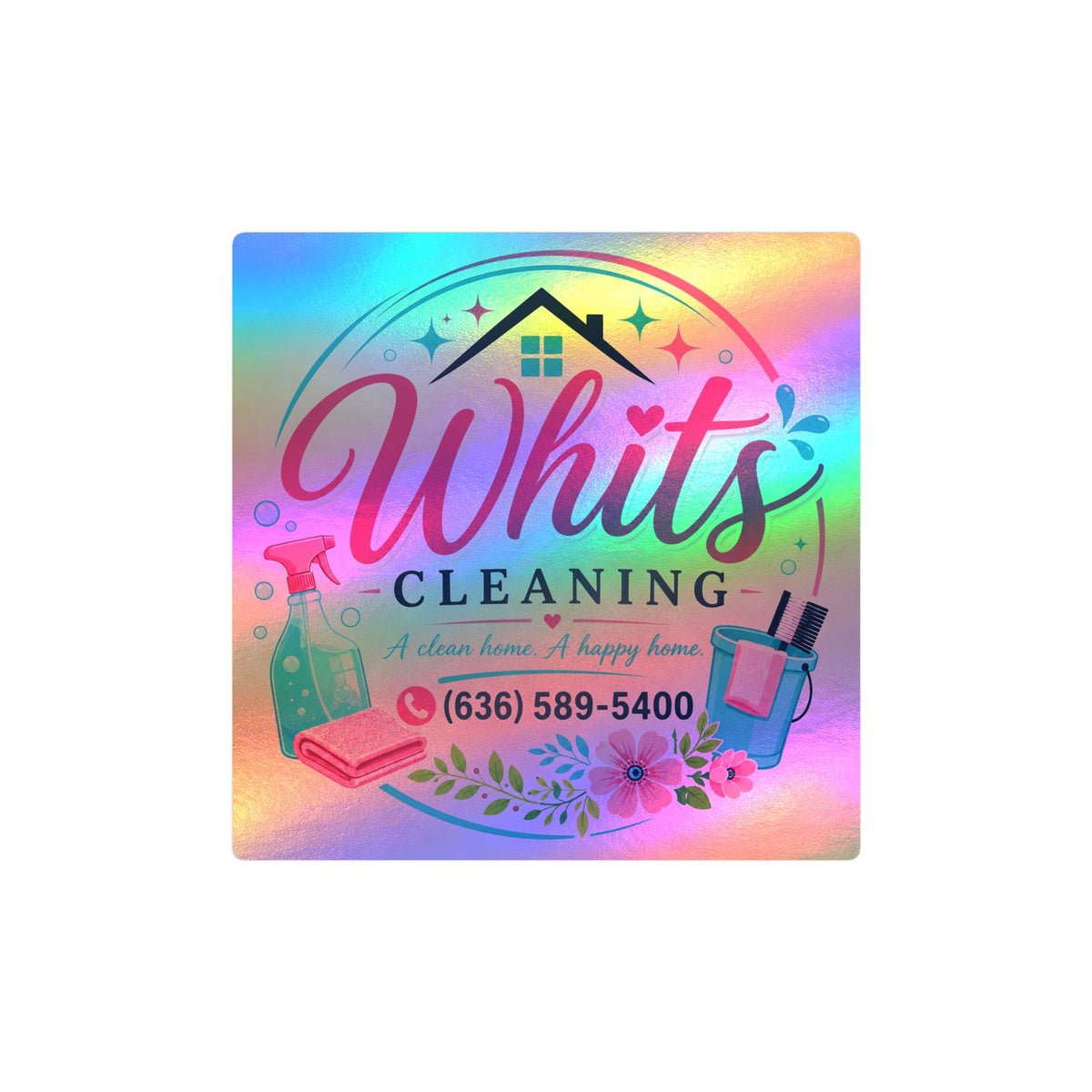 Vinyl Kiss-Cut Decal – Design 2