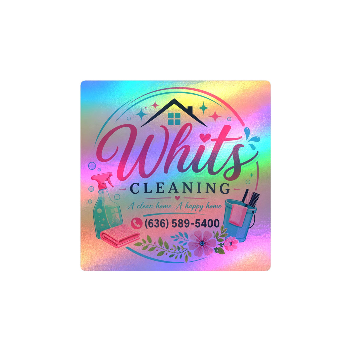 Vinyl Kiss-Cut Decal – Design 2