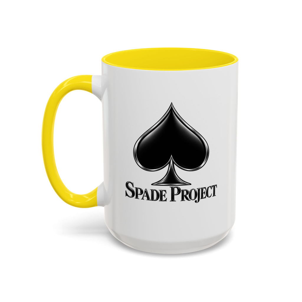 Spade Project Accent Coffee Mug – 11 oz & 15 oz