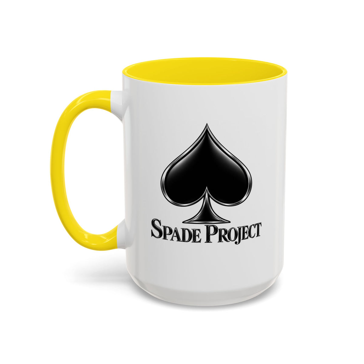 Spade Project Accent Coffee Mug – 11 oz & 15 oz