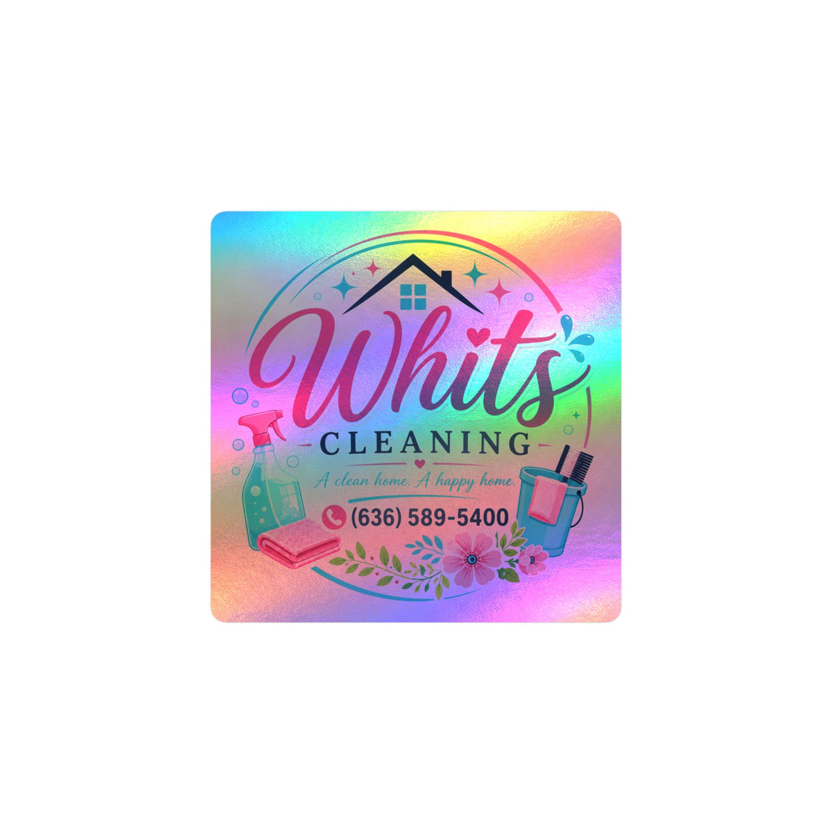Vinyl Kiss-Cut Decal – Design 2