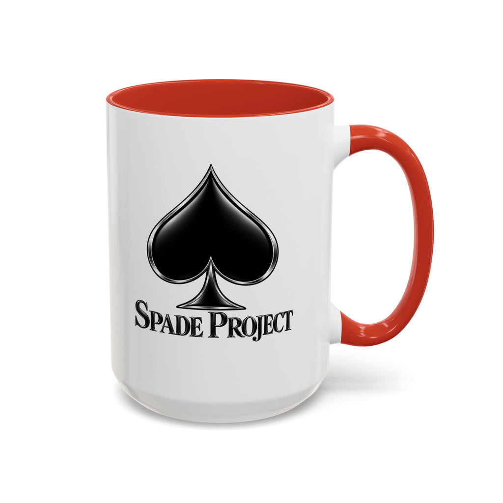 Spade Project Accent Coffee Mug – 11 oz & 15 oz