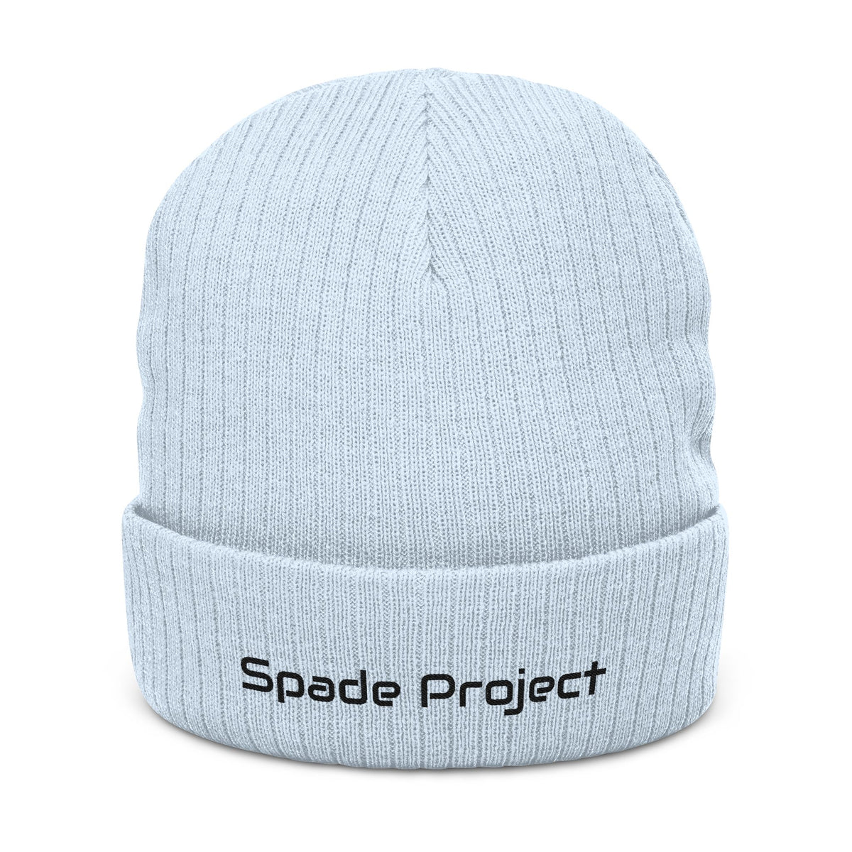 Ribbed Knit Beanie (Embroidery)