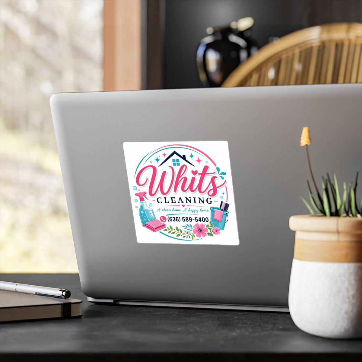 Vinyl Kiss-Cut Decal – Design 2