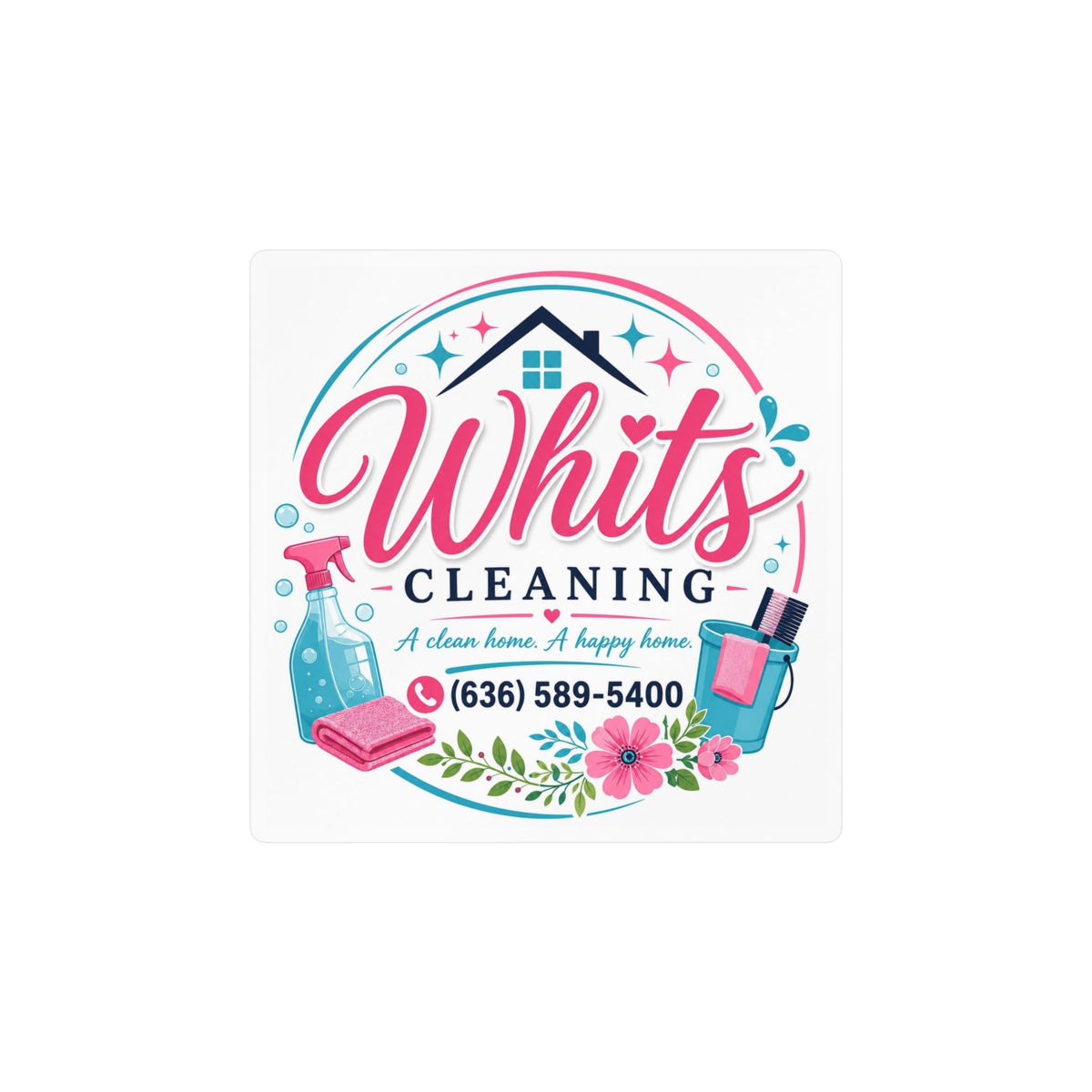 Vinyl Kiss-Cut Decal – Design 2