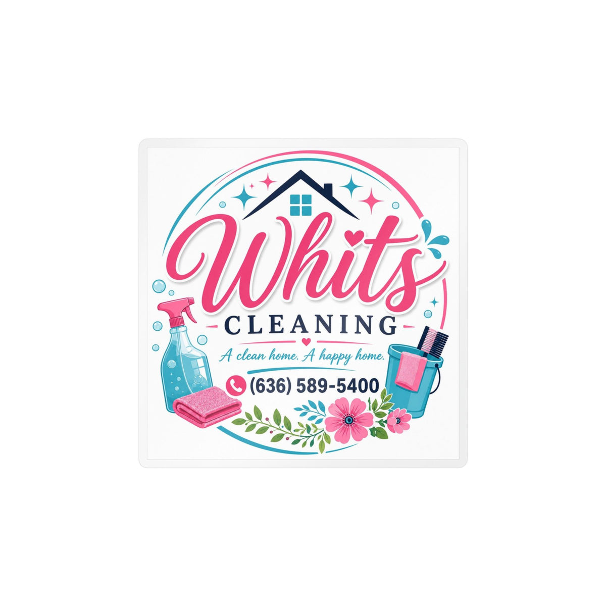 Vinyl Kiss-Cut Decal – Design 2