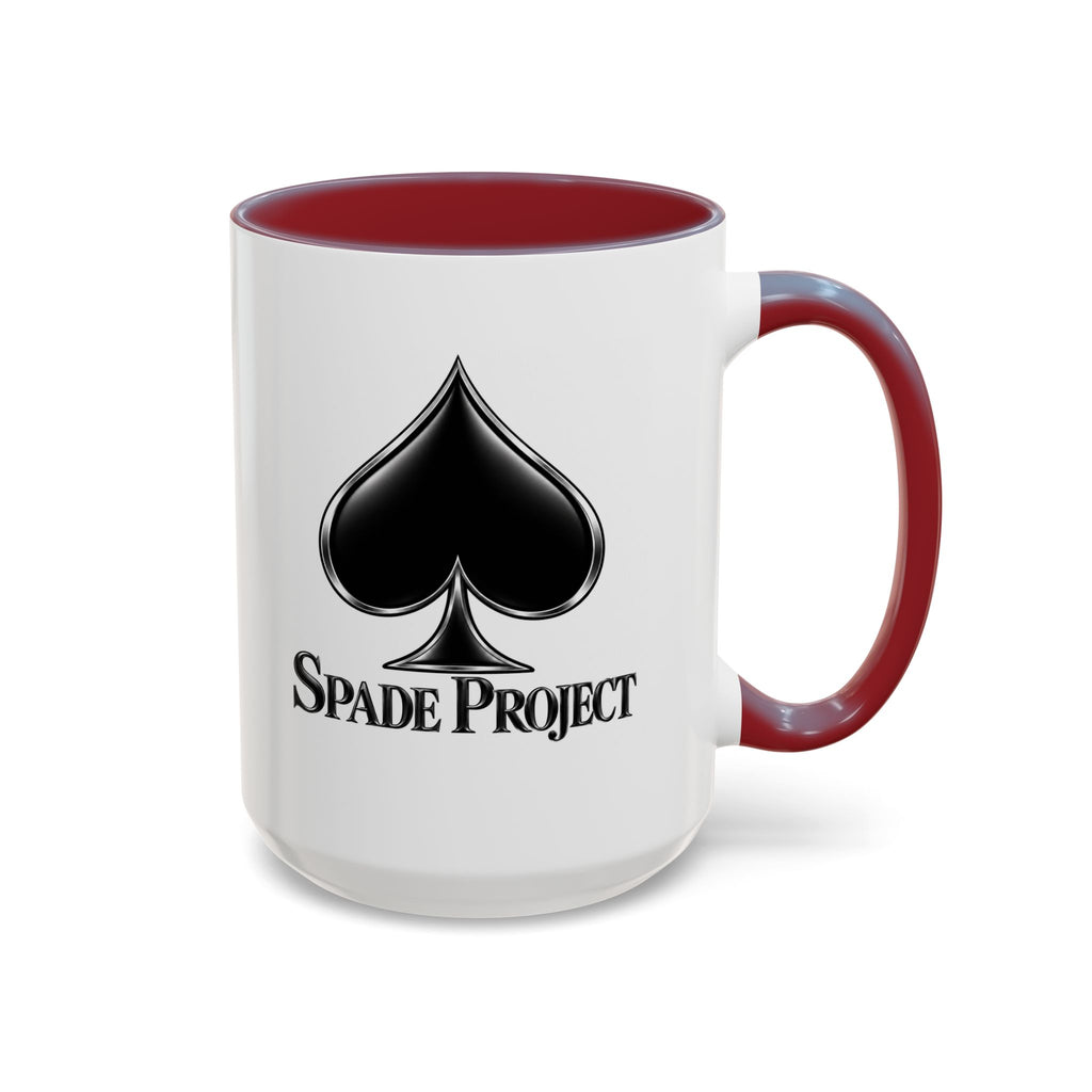 Spade Project Accent Coffee Mug – 11 oz & 15 oz
