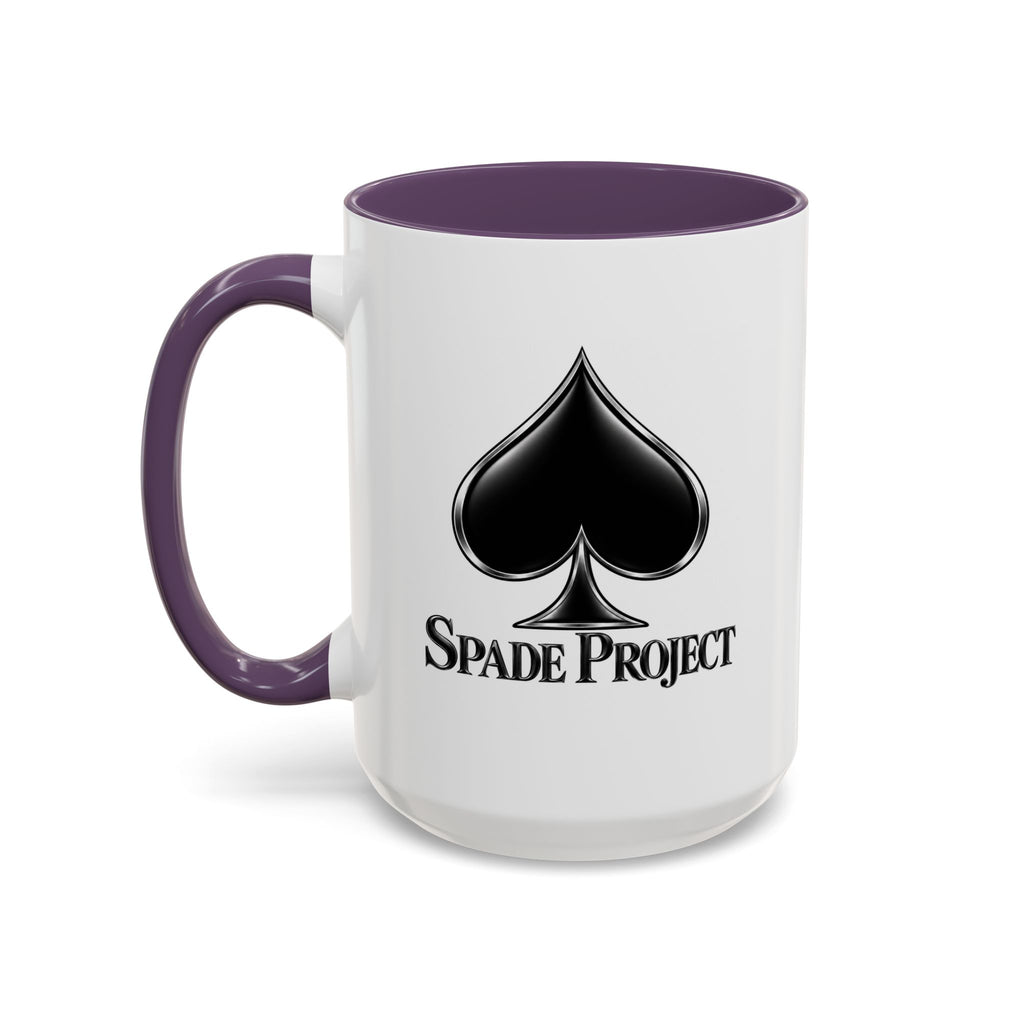 Spade Project Accent Coffee Mug – 11 oz & 15 oz