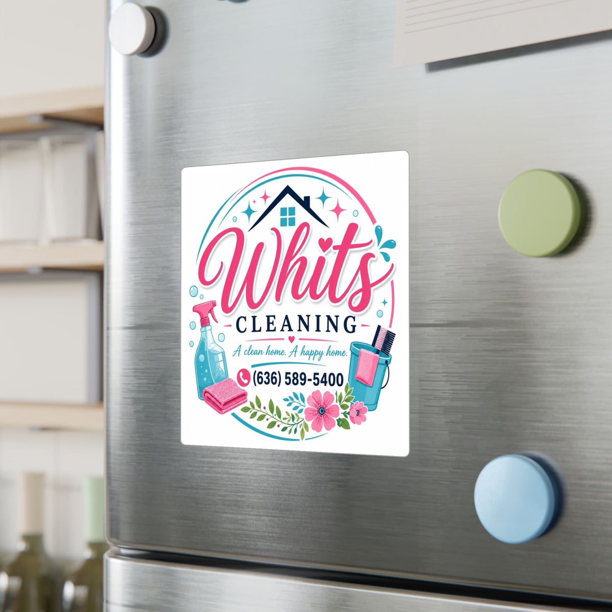 Vinyl Kiss-Cut Decal – Design 2