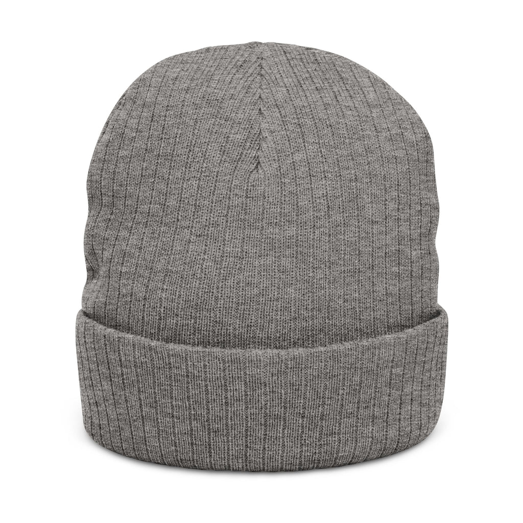 Ribbed Knit Beanie (Embroidery)