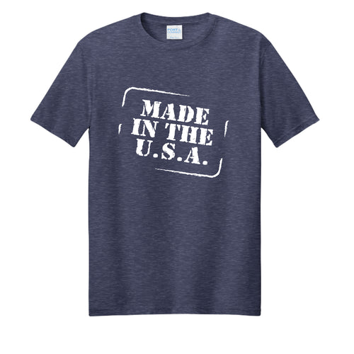 Team Navy Heather - PC455 - FRONT